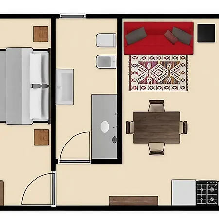 Apartamento Corte Fratini *